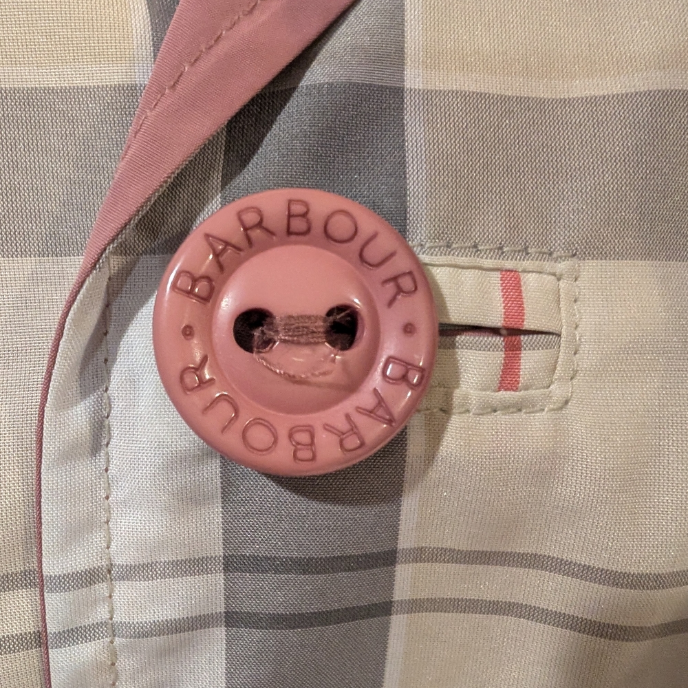 Barbour Women's Mauve Belted Jacket - Picture 3 of 6